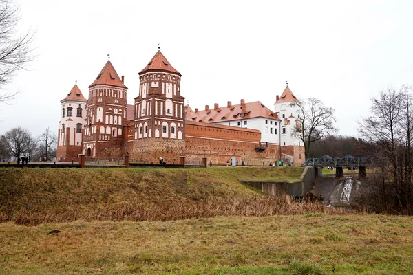 Мирский замок. Беларусь — стоковое фото