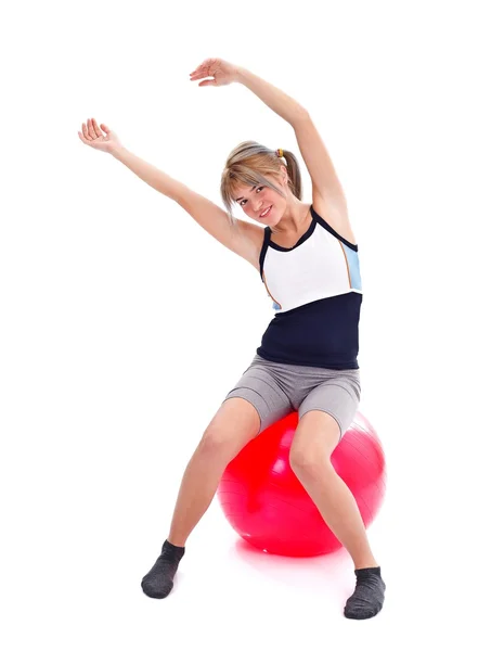 Fitness ball — Stock Photo, Image