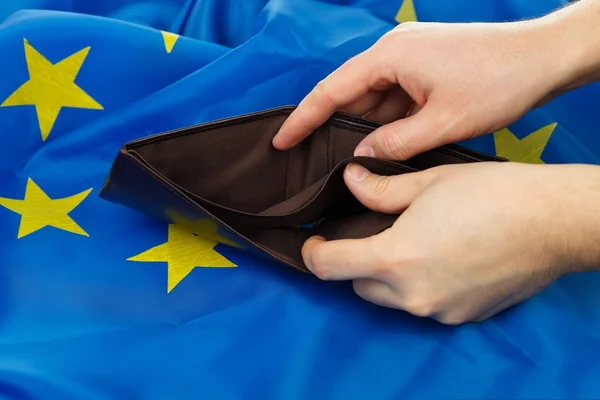 A válság az Európai Unióban — Stock Fotó
