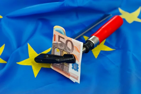 Omezení v Evropské unii — Stock fotografie