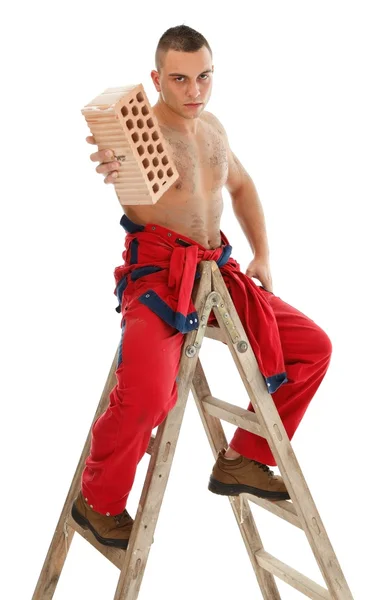 Handsome man worker — Stock Photo, Image