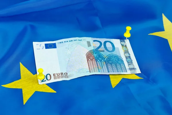 Євро залишається — стокове фото