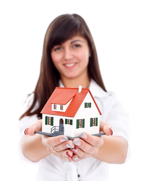 Offering a new home — Stock Photo, Image
