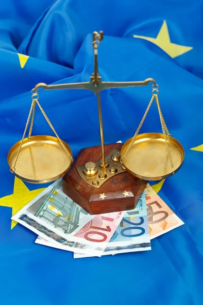 Balance in EU — Stock Photo, Image