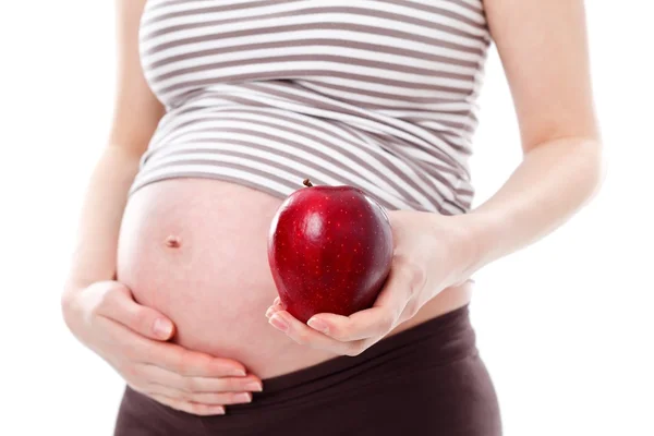 Здорове харчування під час вагітності — стокове фото