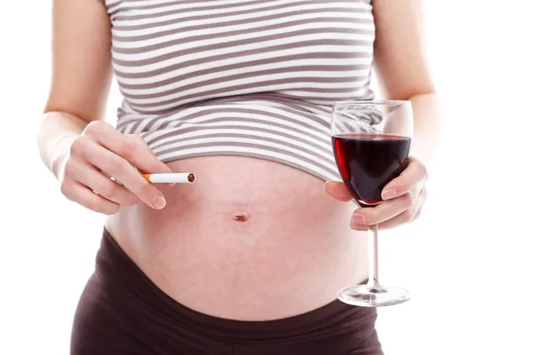 부주의 한 임신 — 스톡 사진