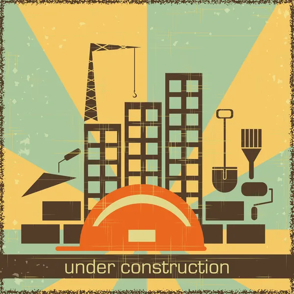 stock vector Under Construction