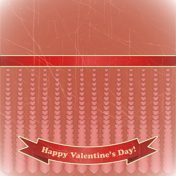 Carte pour la Saint Valentin — Image vectorielle