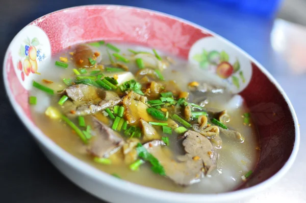 Pikantní zelenina polévka, thajském stylu potravin — Stock fotografie