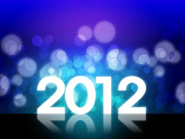 Φόντο Ευτυχισμένο το νέο έτος 2012 — Φωτογραφία Αρχείου