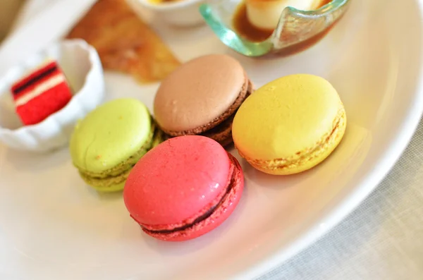 stock image Colorful macaroons