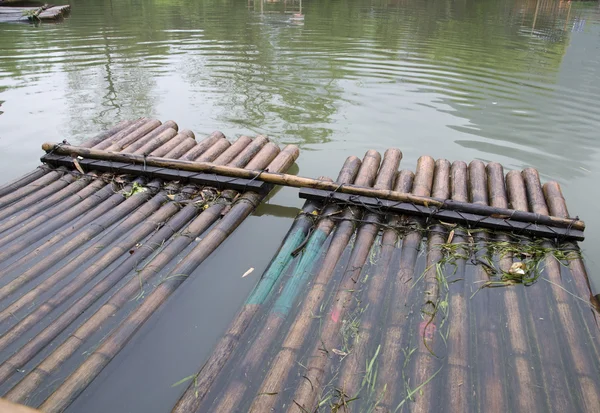 Plută de bambus — Fotografie, imagine de stoc
