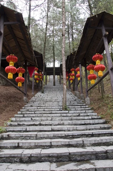 Stock image Chinese village stone road