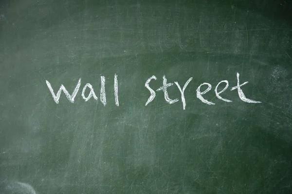 Wall Street Przewodniczący — Zdjęcie stockowe