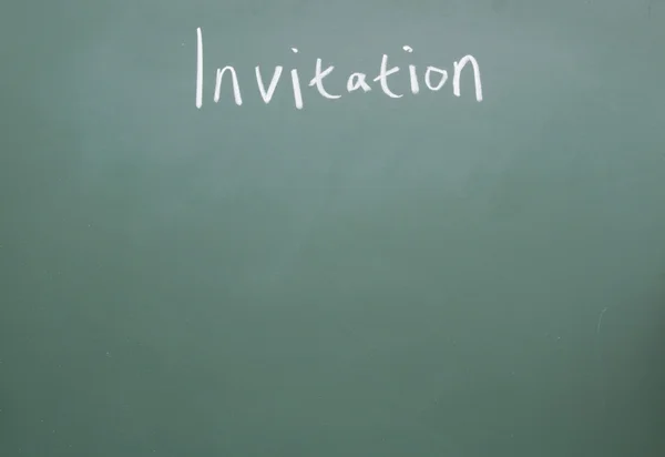 Invitación — Foto de Stock