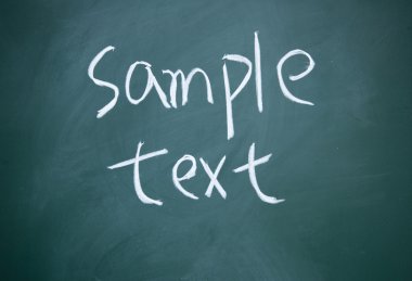 Sample text clipart