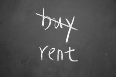 satın almak ve kira seçeneği