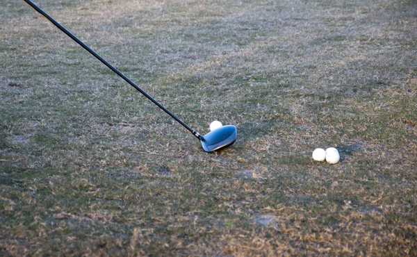 Golf drivingrange — Stockfoto