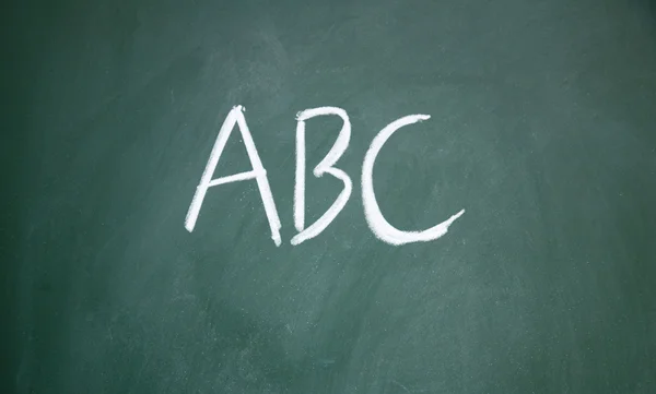 ABC σημάδι — Φωτογραφία Αρχείου