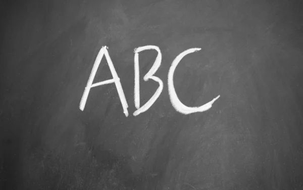 ABC znak — Zdjęcie stockowe