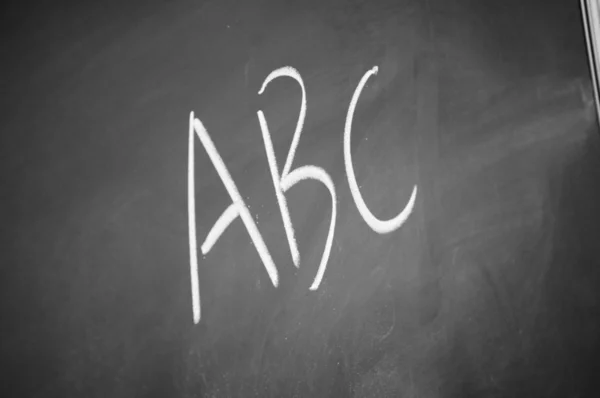 Abc 标志 — 图库照片