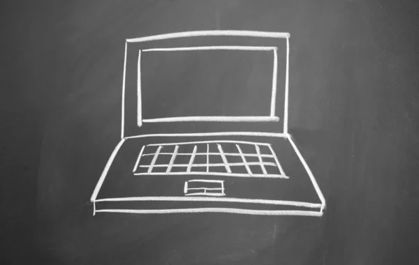 Notebook-computer — Stockfoto