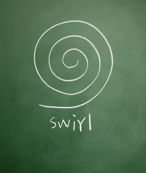 Swirl знак — стокове фото