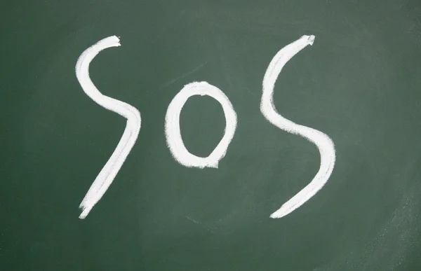 SOS-szimbólum — Stock Fotó