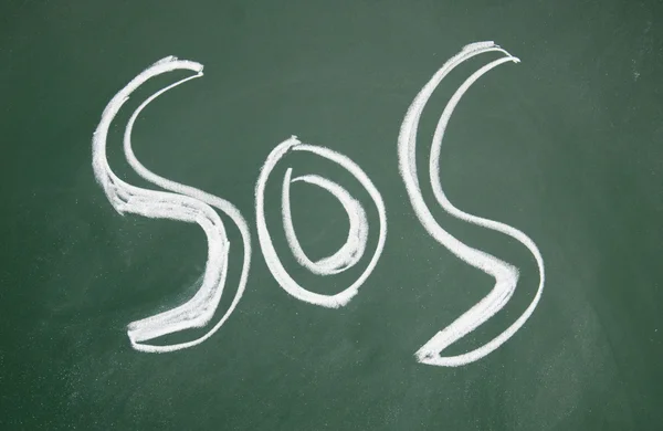 SOS символ — стокове фото