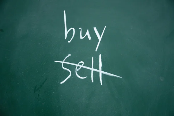 Köpa och sälja val — Stockfoto