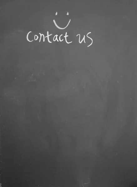 Contact us title — Stock Photo, Image