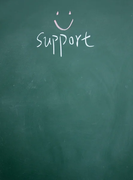 Support sign — Stock Photo, Image
