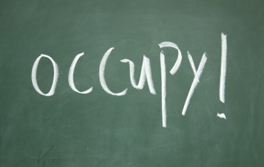 Occupy title clipart