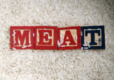 et arka başlık ve pirinç