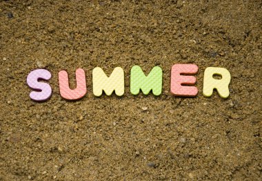 Summer sign clipart