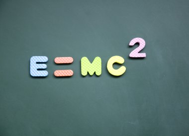 E=mc2 sign clipart