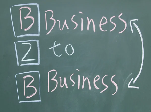 ビジネスにビジネスの記号 — ストック写真