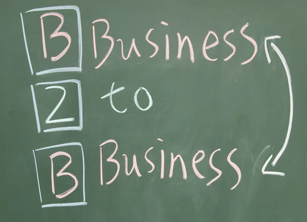 ビジネスにビジネスの記号 — ストック写真