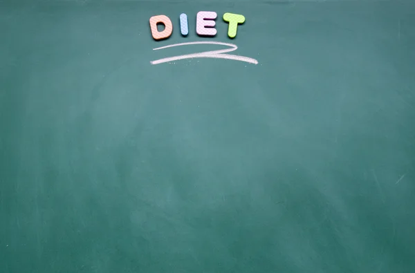 Título da dieta — Fotografia de Stock