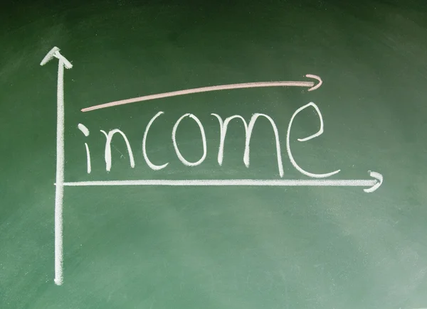 Income symbol — Stock Photo, Image