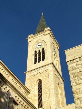 Jaffa Fransisken kilise kule Kasım 2011