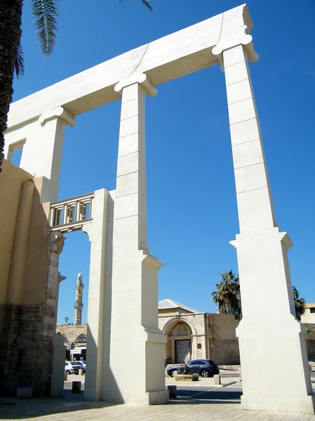 Jaffa 大理石极点的风味建筑 2011 — 图库照片