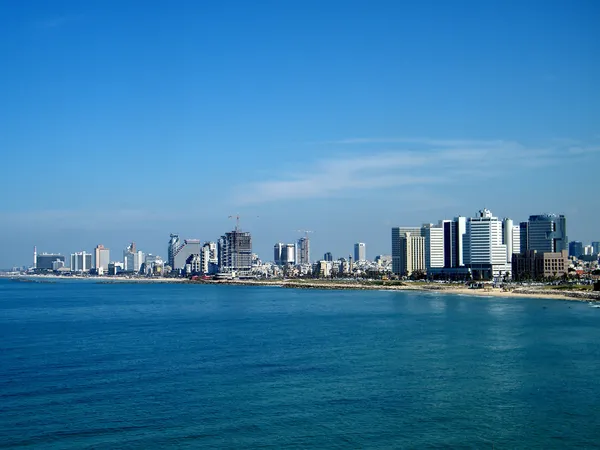Tel Aviv View from Jaffa 2011 — Stock Photo, Image