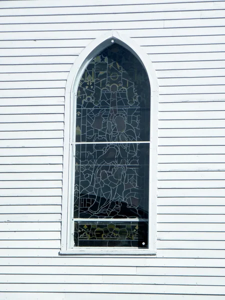 Thornhill Finestra della Chiesa della Santissima Trinità 2011 — Foto Stock