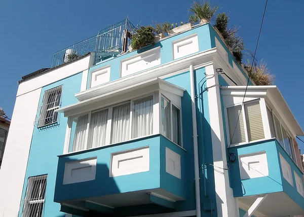 Casa tsedek blu di Tel aviv neve 2008 — Foto Stock
