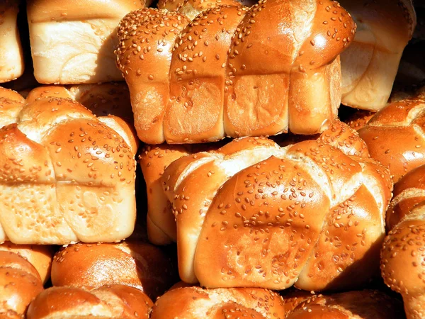 Tel Aviv Bread with Caraway Seeds 2011 — Stock Photo, Image