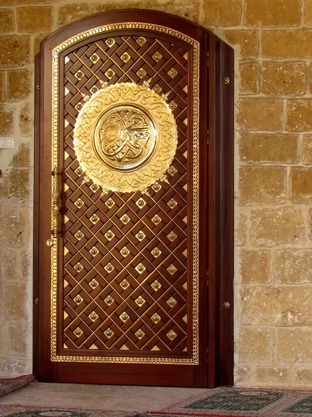 Jaffa door of Mahmoudiya Mosque 2011 — Stock Photo, Image