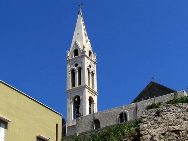 Jaffa Torre de la Iglesia de San Jorge 2012 — Foto de Stock