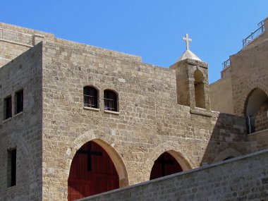 Jaffa St. Michael's Church 2012 clipart