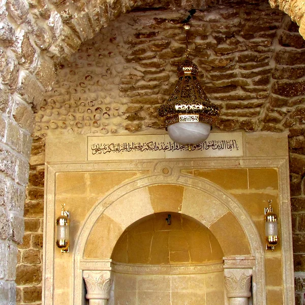 Jaffa interieur van mahmoudiya moskee 2011 — Stockfoto